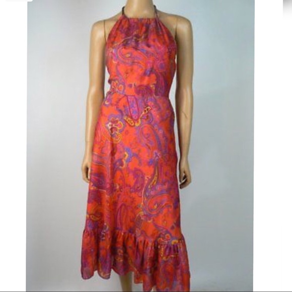 ralph lauren silk dress